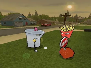 Aqua Teen Hunger Force - Zombie Ninja Pro-Am screen shot game playing
